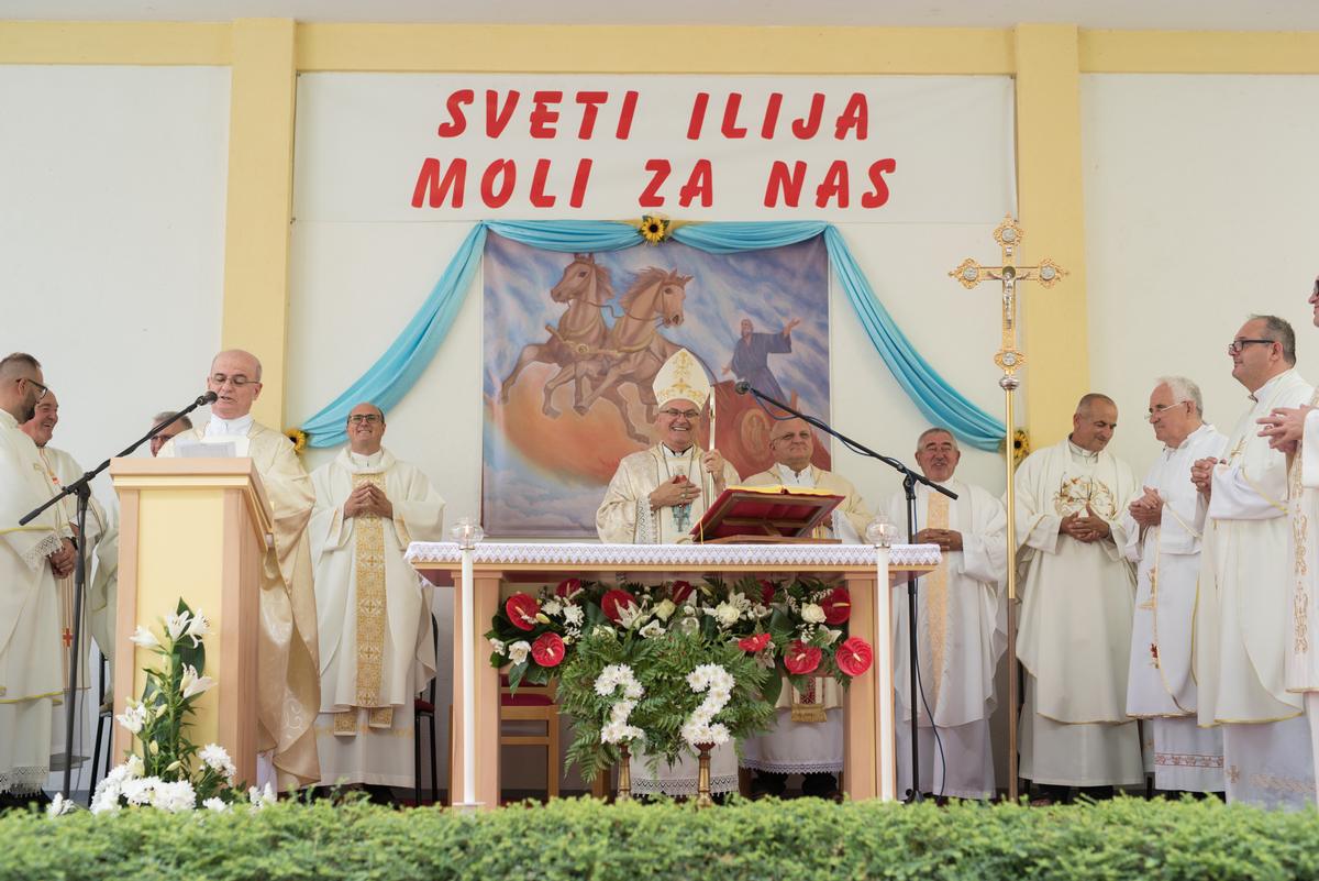 Sveti Ilija u Stocu 2021. i blagoslov prije sv. Mise na „Trgu sv. Ilije Proroka“